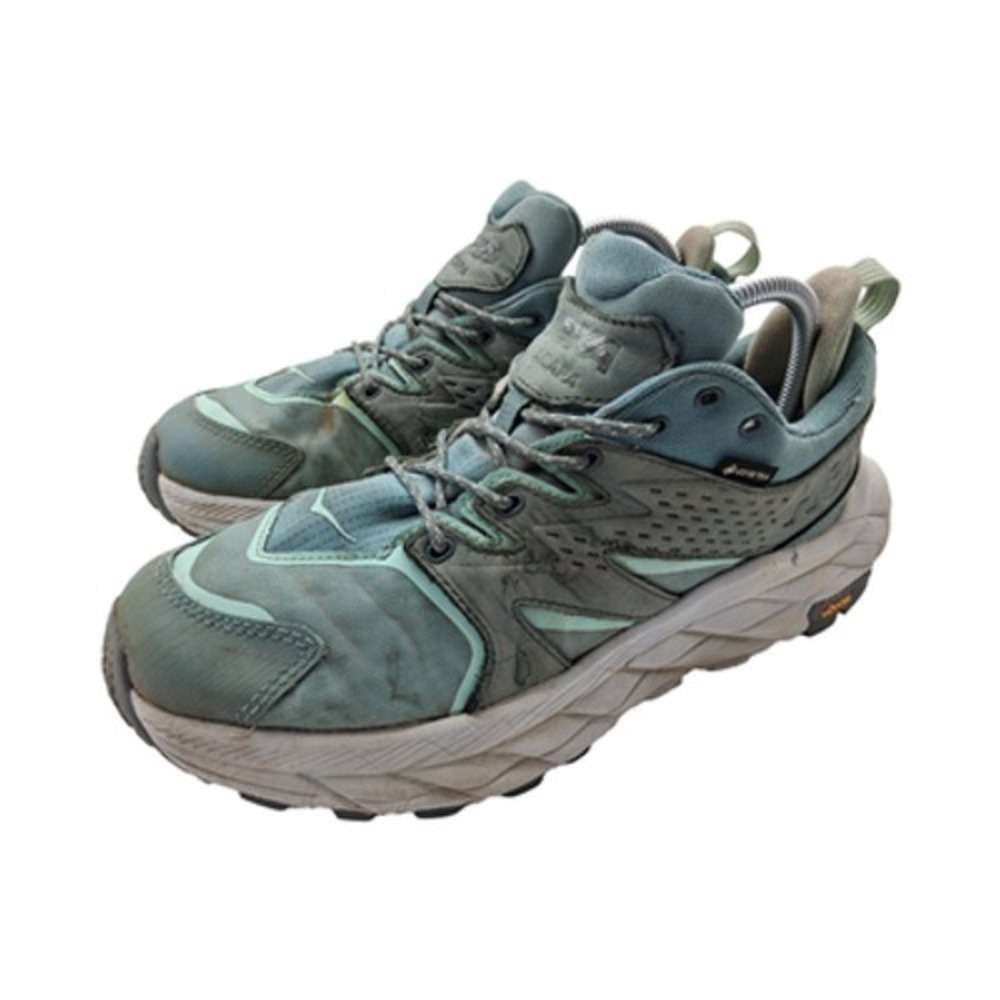 Hoka One One Anacapa Low GTX Shoes Womens Size 9 Green Waterproof Trail Hiking